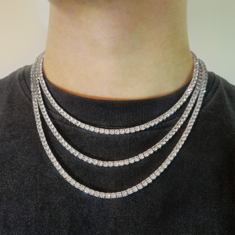 Łańcuch Tennis Chain 4mm Łańcuch Tennis Chain 4mm